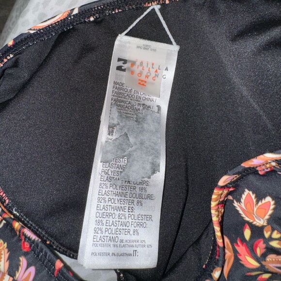 Billabong Girls Paisley Bottoms Size 8 - Picture 3 of 3